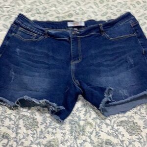 Denim Blue Women's Shorts